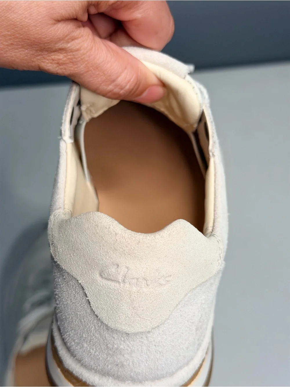 Clarks Women's Cream and Tan Sneakers - Picture 8 of 10